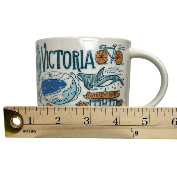 Starbucks Victoria Canada Coffee Mug Been There Series Across The Globe 14oz - Picture 7 of 9